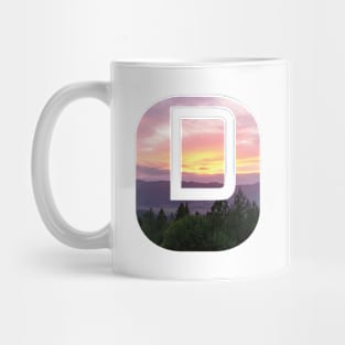 Initial D Sunset Photograph Mug